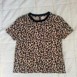 H&M - Leopard Print Tee